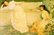 James Abbott McNeil Whistler Symphony in White 3 oil on canvas